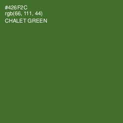#426F2C - Chalet Green Color Image
